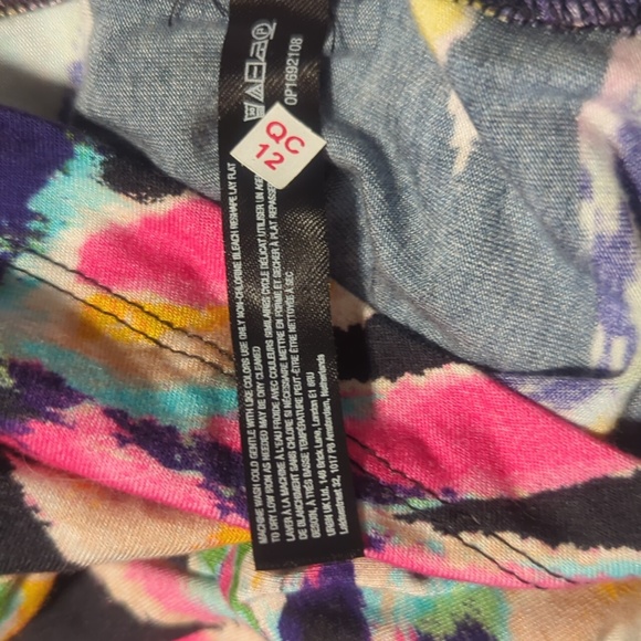 NWT Anthropologie abstract floral print dress - Picture 11 of 13